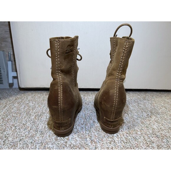 Sorel  Wedge Boot Camel Brown‎ Womens Boots 8.5 NL3492 main image 3